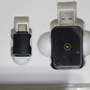 Black USB Car Audio Adapter